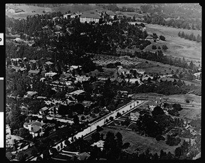 An aerial view of South Pasadena, ca.1926