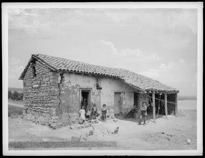 Mexican adobe home in Monterey, 1887