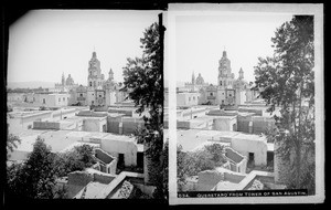 City view from tower of San Agustin, Queretario, Mexico, ca.1905-1910