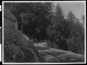 Mount Lowe Railway on south slope of Grand Canyon, California