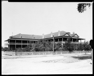 Exterior view of the Saint Joseph Hospital in Phoenix, Arizona