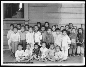 Japanese school children, Honolulu, Hawaii
