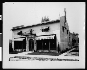 Monrovia Daily News building, ca.1930