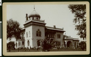 Moorish mansion in Pasadena, ca.1910