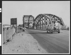 Colorado River Bridge in Yuma, Arizona, ca.1935