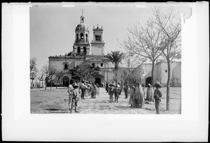 Church of La Cruz, Queretaro, Mexico, ca.1905-1910