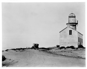 Spanish (Mexican?) lighthouse at Point Loma, San Diego, ca.1922