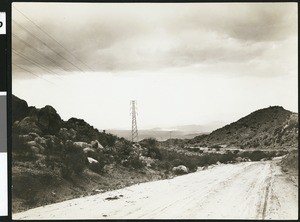 Roosevelt Dam from Salt River Summit in Arizona