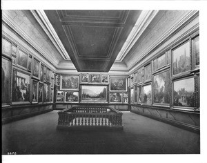 Interior view of the C.B. Crocker Art Gallery, Sacramento, ca.1905