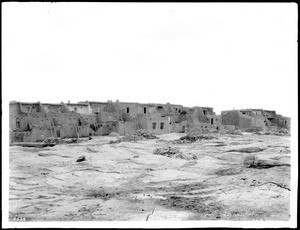 South side of the pueblo of Acoma, 1886