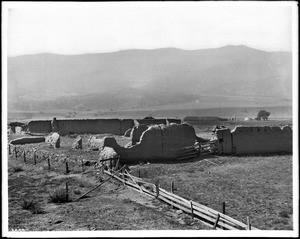 General view of the ruins of the Mission Nuestra Senora de la Soledad, from the east, 1903