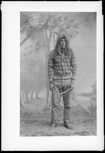 Portrait of Cocopan, a Yuma Indian warrior