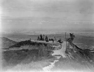 View of Hollywood from Lookout Mountain, California, 1914