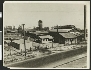 Exterior view of the West Coast Glass Company, ca.1930