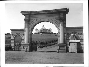 Entrance to the Theosophical Institute, Point Loma, ca.1902