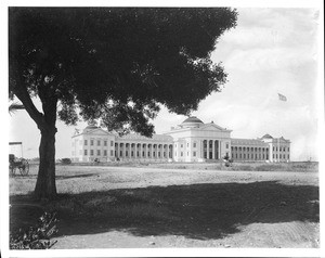 Exterior view of San Diego's State Normal School, ca.1904