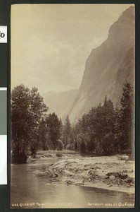 View of Glacier Point in Yosemite National Park, 1884