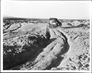 View of Death Valley Road near Bennet Wells, Death Valley, California, ca.1930