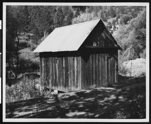 One-room jail in Volcano, ca.1930