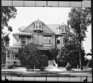 Exterior view of the Elks Clubhouse in Santa Monica, ca.1905