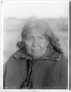 Portrait of Mrs. Scott, a Christian Indian woman educated by the white man, ca.1900