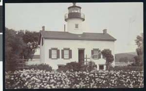 Lighthouse in Santa Barbara, ca.1920