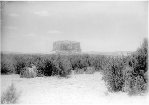 Mesa Encantada, New Mexico, viewed from the north, ca.1900
