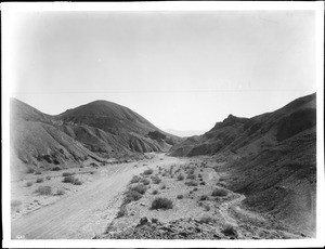 Mojave Desert dirt road into Death Valley, ca.1900-1940