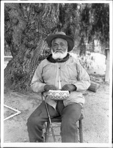 Portrait of Jose Pedro Losero, Soboba Indian, California, ca.1894