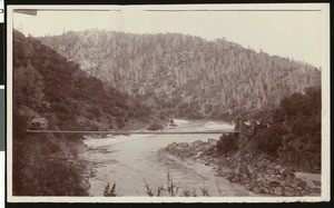 Bridge over a river in Oregon