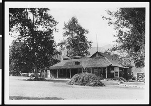 Main building at Camp Rincon in Azusa, ca.1930