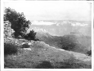 Point Sublime and Mount We-tha-wa-lee from Bass Mistic Springs Trail, Grand Canyon, ca.1900-1930