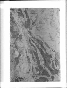 Map of Death Valley, Inyo County, California & Nevada, ca.1900-1940