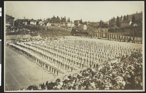 Multnomah Field school drill team in Portland, Oregon