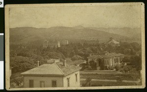 Campus of the University of California at Berkeley, ca.1879