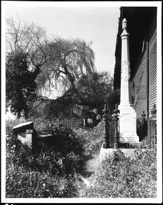 The tomb of Don Luis Antonio Arguello at the Mission San Francisco de Asis