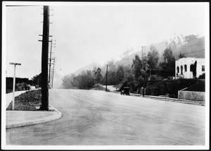 Riverside Drive looking northwest at Blimp Street, 1900