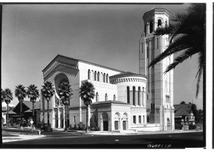 Church at Wilshire Boulevard, ca.1920-1940