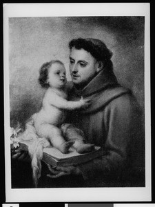 Painting of Saint Anthony of Padua by Murillo