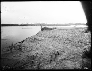 Canal congested with sediment from the Colorado River after five unsuccessful attempts at channeling the river, ca.1903