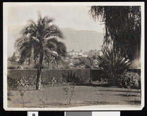 Landscape with Hotel Green in center, ca.1907