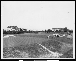 A golf course in Wilshire Country Club, ca.1920