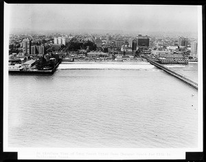 Aerial view of Long Beach