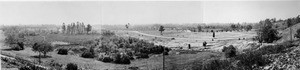 Panoramic view of San Marino, showing El Molino Viejo, 1925