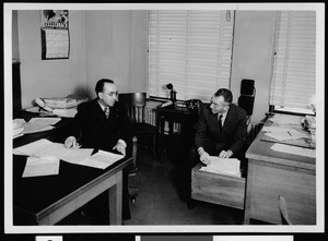 Tom Rice's office at the Department of Public Works