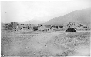 General view of the Indian Pueblo of Taos, New Mexico, ca.1889