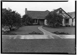 Unidentified half-timber house