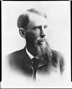 Portrait of Mayor Donald M. Graham of South Pasadena, March 8, 1888