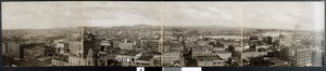 Panoramic view of Portland, Oregon on the Road of a Thousand Wonders