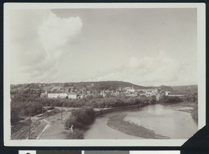 View of the city of Santa Cruz from Beach Hill, ca.1930